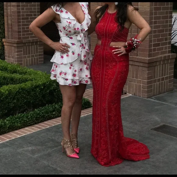 sachin and babi light blue dress Rachel Allan Prom 70396 Girli Girl Boutique main image 0
